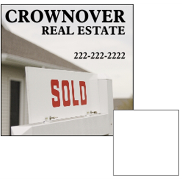 2.5" square shaped magnet with 4 color process graphics.... from ASI 89910 Stouse, LLC