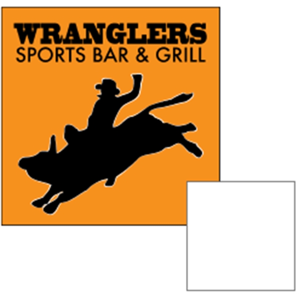 2.5" square shaped magnet with 4 color process graphics.... from ASI 89910 Stouse, LLC