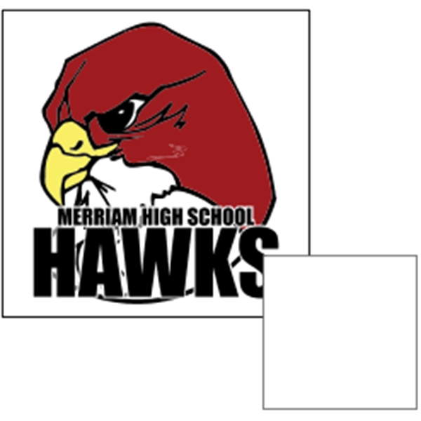 2.5" square shaped magnet with 4 color process graphics.... from ASI 89910 Stouse, LLC