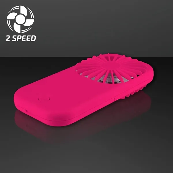 Magenta Pink Fan with Kickstand; Blank & Imprint Pricing... from ASI 34194 ALightPromos