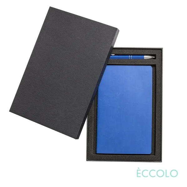 Eccolo® Single Meeting Journal/Clicker Pen Gift Set - (M) 6"x 8"... from ASI 84592 St Regis Group
