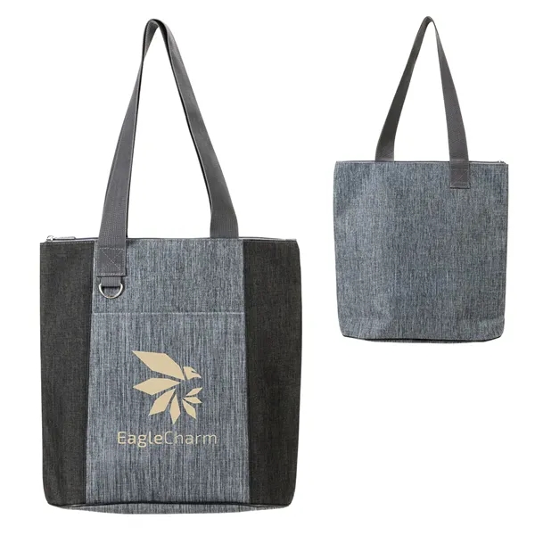 Heathered Polyester Event Tote... from ASI 36730 Ariel Premium Supply Inc