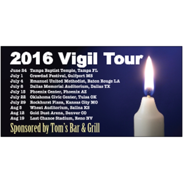 4" x 2" schedule magnet with square corners and digitally printed,... from ASI 89910 Stouse, LLC