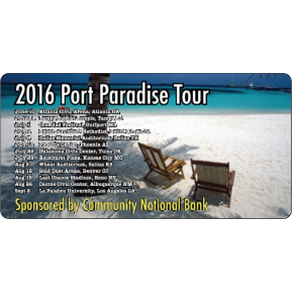 4" x 2" schedule magnet with round corners and digitally printed,... from ASI 89910 Stouse, LLC