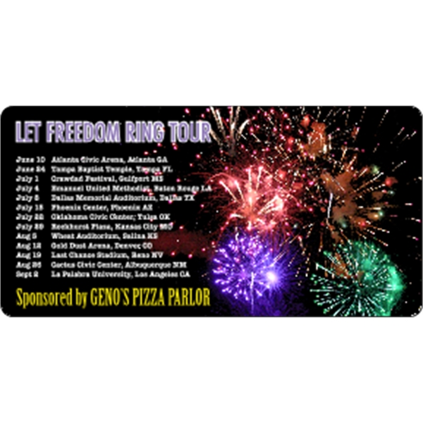 4" x 2" schedule magnet with round corners and digitally printed,... from ASI 89910 Stouse, LLC