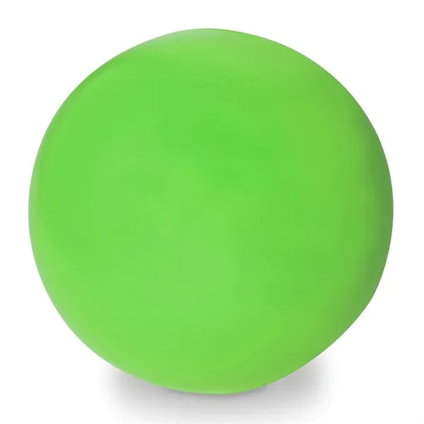 Round ball-shaped stress reliever made of polyurethane foam; offered in an... from ASI 68507 The Magnet Group / Perfect Line