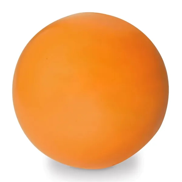 Round ball-shaped stress reliever made of polyurethane foam; offered in an... from ASI 68507 The Magnet Group / Perfect Line