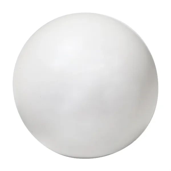Round ball-shaped stress reliever made of polyurethane foam; offered in an... from ASI 68507 The Magnet Group / Perfect Line