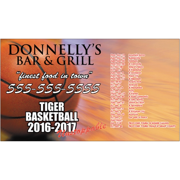 7" x 4" schedule magnet with square corners and 4 color... from ASI 89910 Stouse, LLC