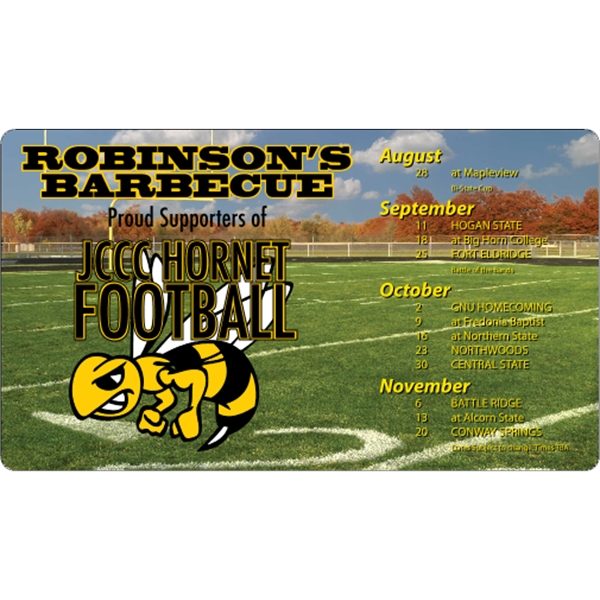 7" x 4" schedule magnet with round corners and digitally printed,... from ASI 89910 Stouse, LLC