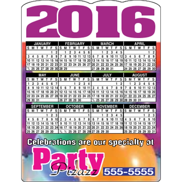 4.125" x 5.375" die cut magnets. Digitally printed and intended for... from ASI 89910 Stouse, LLC