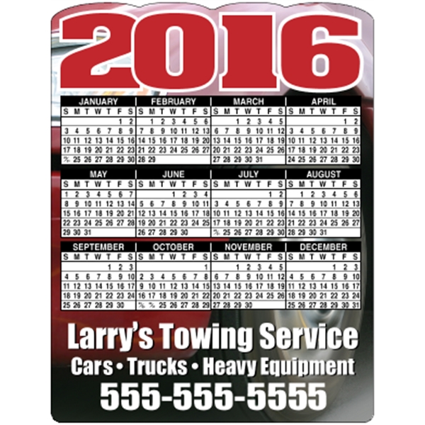 4.125" x 5.375" die cut magnets. Digitally printed and intended for... from ASI 89910 Stouse, LLC