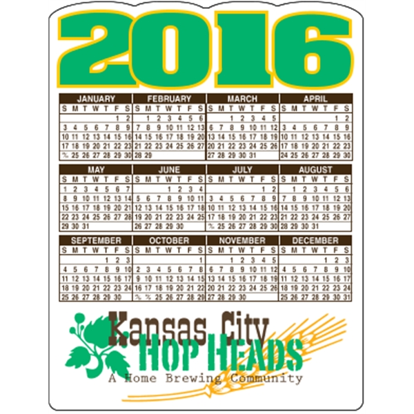 4.125" x 5.375" die cut magnets. Digitally printed and intended for... from ASI 89910 Stouse, LLC