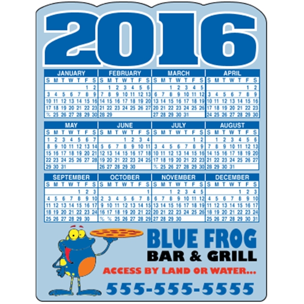 4.125" x 5.375" die cut magnets. Digitally printed and intended for... from ASI 89910 Stouse, LLC