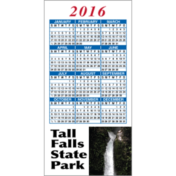 2" x 4": calendar magnetic with square corners and digitally printed... from ASI 89910 Stouse, LLC