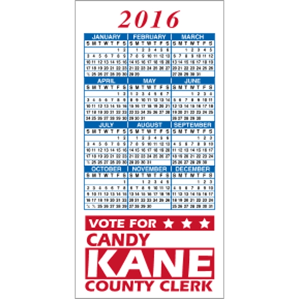 2" x 4": calendar magnetic with square corners and digitally printed... from ASI 89910 Stouse, LLC