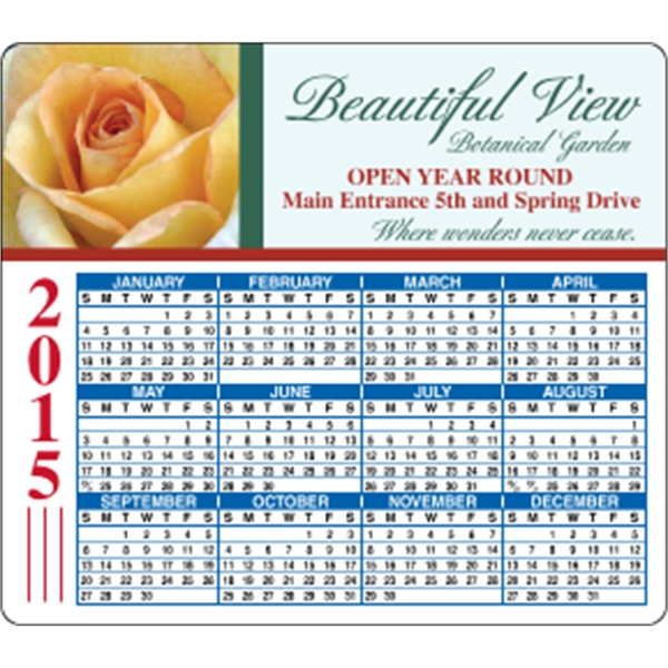 4" x 3.5": calendar magnetic with round corners and digitally printed... from ASI 89910 Stouse, LLC