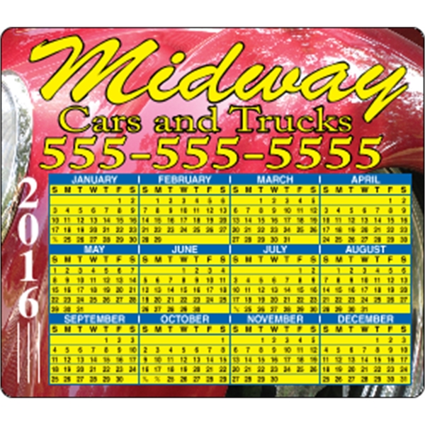 4" x 3.5": calendar magnetic with round corners and digitally printed... from ASI 89910 Stouse, LLC
