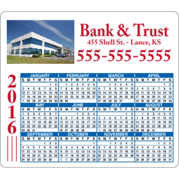 4" x 3.5": calendar magnetic with round corners and digitally printed... from ASI 89910 Stouse, LLC