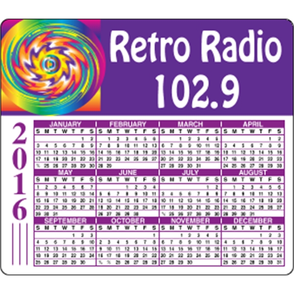 4" x 3.5": calendar magnetic with round corners and digitally printed... from ASI 89910 Stouse, LLC
