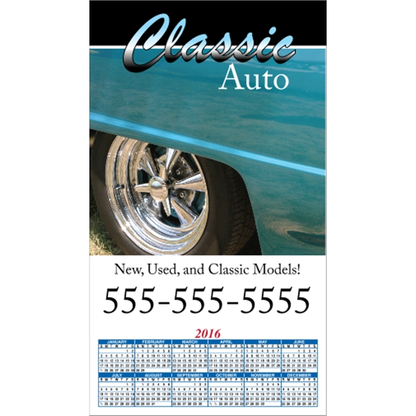 4" x 7": calendar magnetic with square corners and digitally printed... from ASI 89910 Stouse, LLC