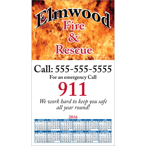 4" x 7": calendar magnetic with square corners and digitally printed... from ASI 89910 Stouse, LLC