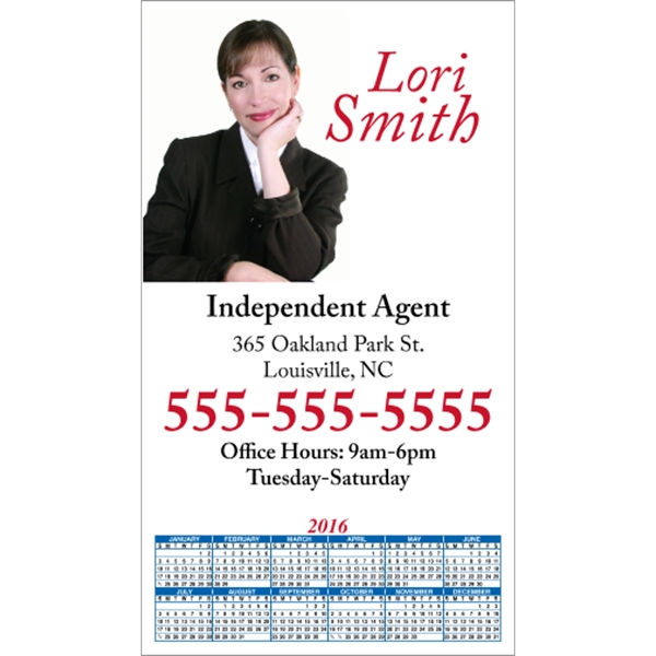 4" x 7": calendar magnetic with square corners and digitally printed... from ASI 89910 Stouse, LLC