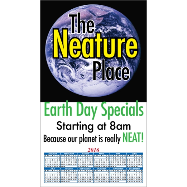 4" x 7": calendar magnetic with square corners and digitally printed... from ASI 89910 Stouse, LLC