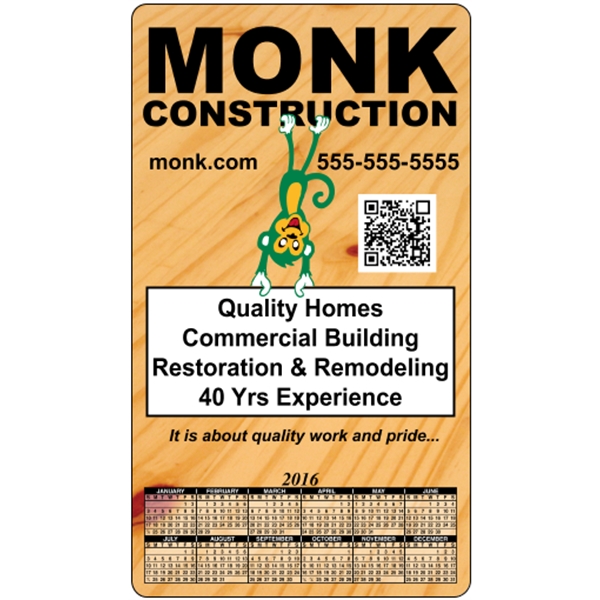 4" x 7": calendar magnetic with round corners and digitally printed... from ASI 89910 Stouse, LLC