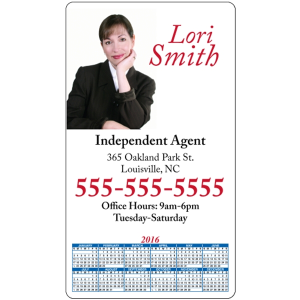 4" x 7": calendar magnetic with round corners and digitally printed... from ASI 89910 Stouse, LLC
