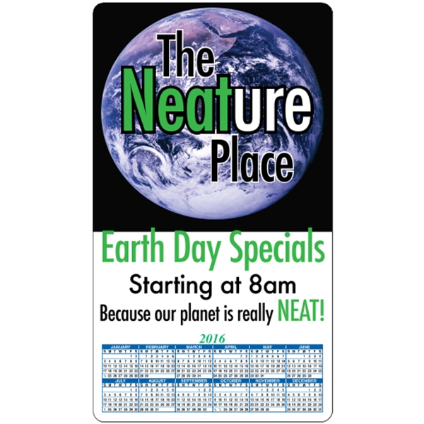 4" x 7": calendar magnetic with round corners and digitally printed... from ASI 89910 Stouse, LLC