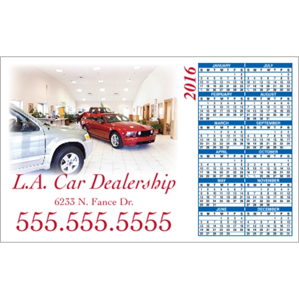5.625" x 3.5": calendar magnetic with square corners and digitally printed... from ASI 89910 Stouse, LLC