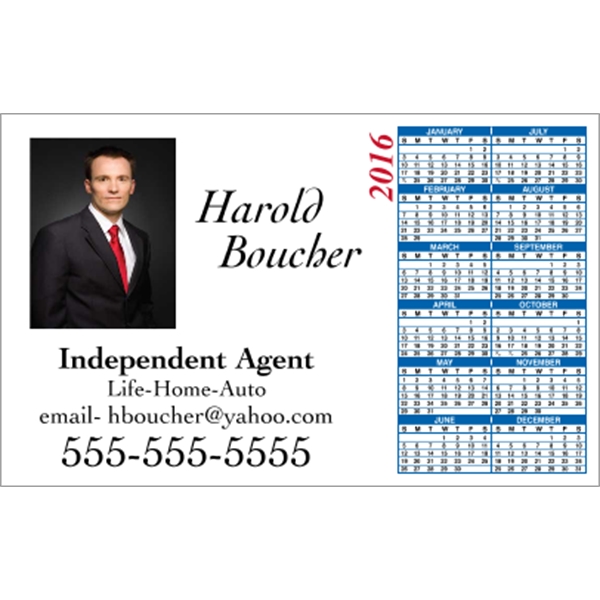 5.625" x 3.5": calendar magnetic with square corners and digitally printed... from ASI 89910 Stouse, LLC