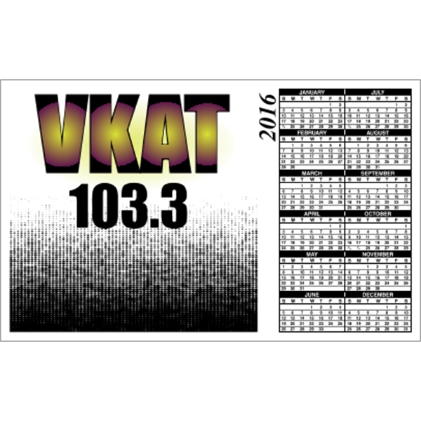 5.625" x 3.5": calendar magnetic with square corners and digitally printed... from ASI 89910 Stouse, LLC