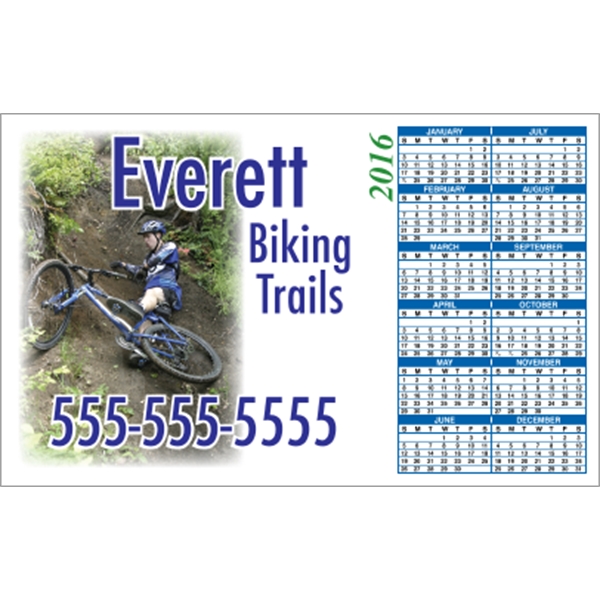 5.625" x 3.5": calendar magnetic with square corners and digitally printed... from ASI 89910 Stouse, LLC