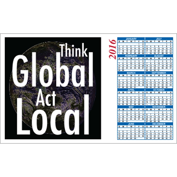 5.625" x 3.5": calendar magnetic with square corners and digitally printed... from ASI 89910 Stouse, LLC