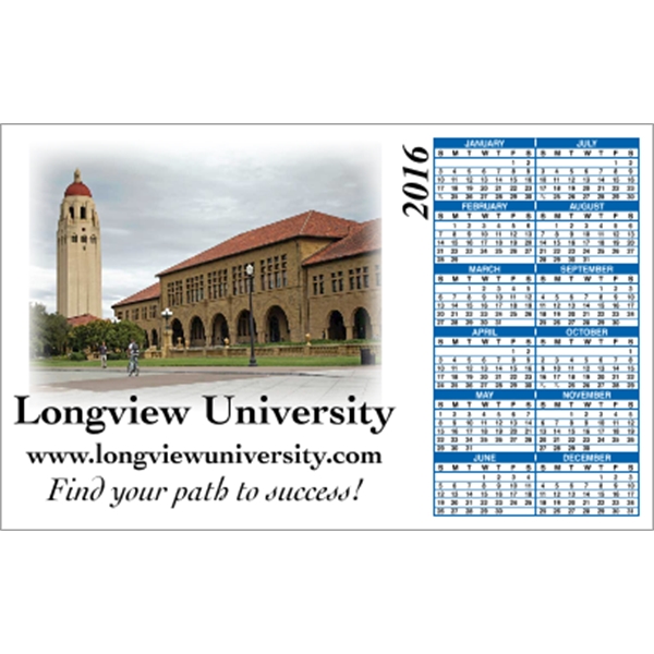 5.625" x 3.5": calendar magnetic with square corners and digitally printed... from ASI 89910 Stouse, LLC