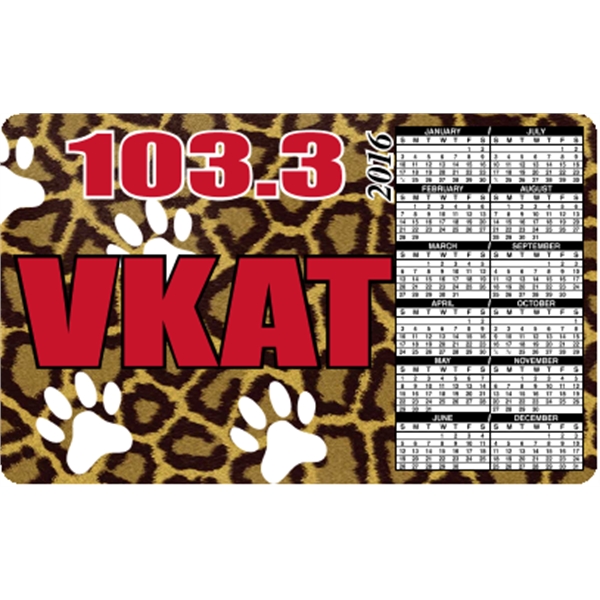 5.625" x 3.5": calendar magnetic with round corners and digitally printed... from ASI 89910 Stouse, LLC
