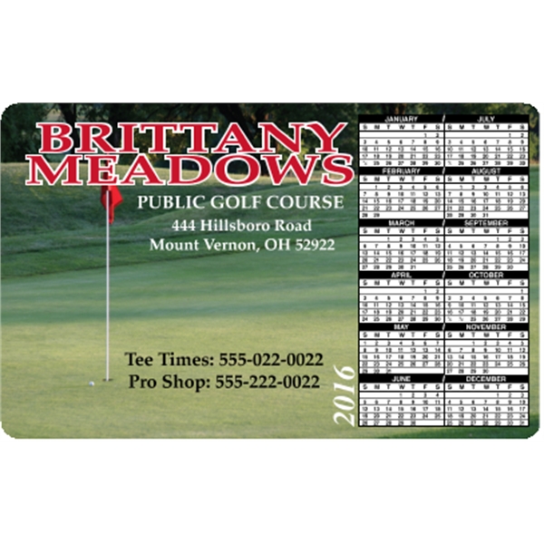 5.625" x 3.5": calendar magnetic with round corners and digitally printed... from ASI 89910 Stouse, LLC