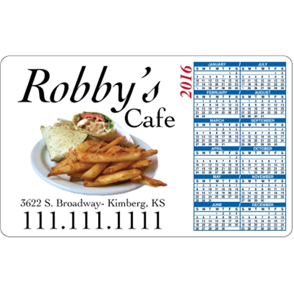 5.625" x 3.5": calendar magnetic with round corners and digitally printed... from ASI 89910 Stouse, LLC