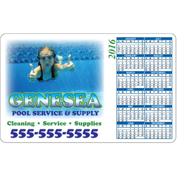 5.625" x 3.5": calendar magnetic with round corners and digitally printed... from ASI 89910 Stouse, LLC