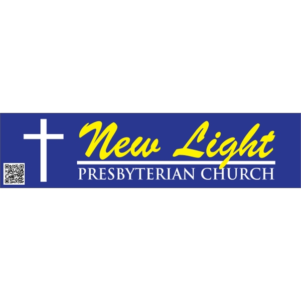 Magnetic bumper sticker with .030" thickness and customization.... from ASI 89910 Stouse, LLC