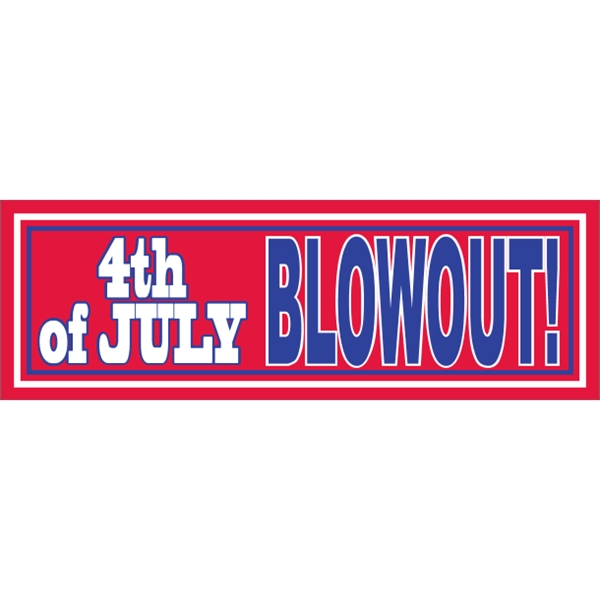 Magnetic bumper sticker with .030" thickness and customization.... from ASI 89910 Stouse, LLC