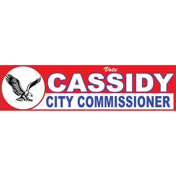 Magnetic bumper sticker with .030" thickness and customization.... from ASI 89910 Stouse, LLC