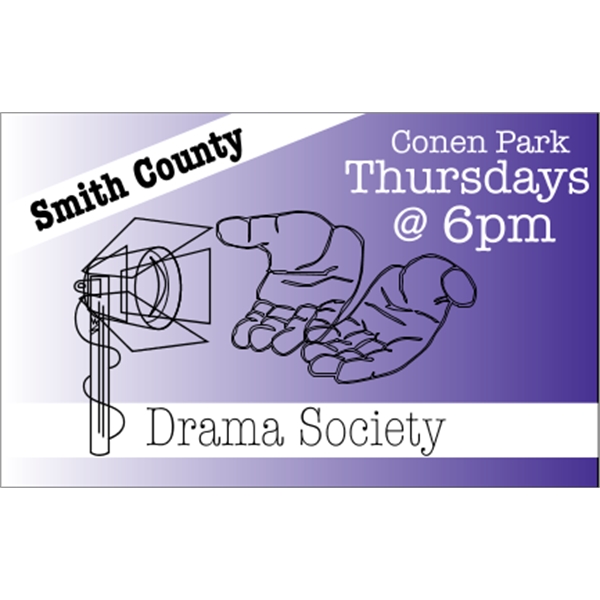 Bumper magnet, suitable for indoor or outdoor use; includes 4 color... from ASI 89910 Stouse, LLC