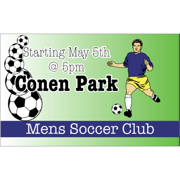 Bumper magnet, suitable for indoor or outdoor use; includes 4 color... from ASI 89910 Stouse, LLC