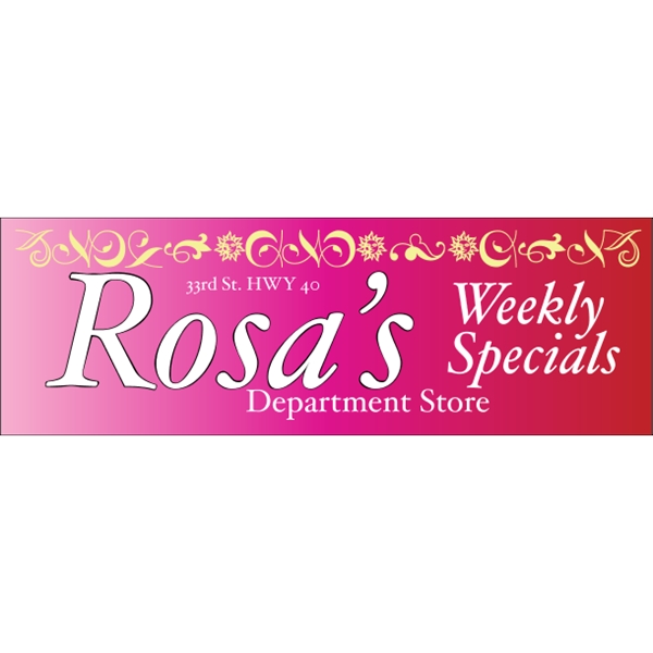 Bumper magnet, suitable for indoor or outdoor use; includes 4 color... from ASI 89910 Stouse, LLC