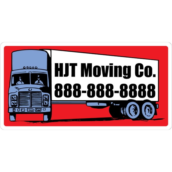 23.5" x 12" magnetic sign for indoor/outdoor use with .030" thickness... from ASI 89910 Stouse, LLC