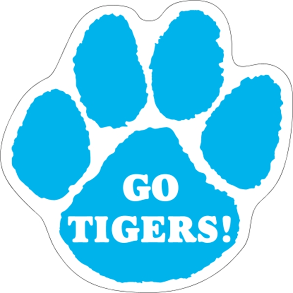 11.5" x 11.5" paw print shaped magnet, suitable for indoor or... from ASI 89910 Stouse, LLC