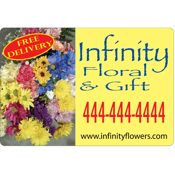 23.5" x 16" magnetic sign with 4 color process printing.... from ASI 89910 Stouse, LLC